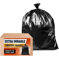 thumbnail image 5 of Contractor Garbage Bags 55 Gallon Heavy Duty - 3 Mil  Large Industrial Trash Bags for Construction, Yard Waste & Demolition (50 Count), 5 of 6