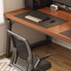 thumbnail image 4 of Executive Meeting Office Desk Computer Workbench Reception Writing Office Desk Standing Scrivania Cameretta Modern Furniture My Lux Decor Round, 4 of 16