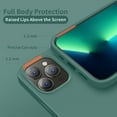 thumbnail image 6 of Designed for iPhone 13 Pro Silicone Case, Protection Shockproof Dustproof Anti-Scratch Phone Case Cover for iPhone 13 Pro, Liquid Silicone Phone Case (Green), 6 of 6