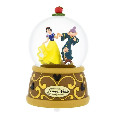 Disney Parks Snow White and Seven Dwarfs Snowglobe New