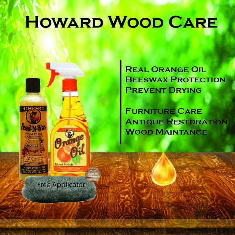 Howard's Feed-N-Wax Wood Preserver-8oz – Lincoln Park Emporium