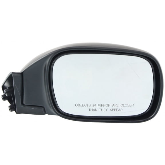 For Jeep Cherokee 1999 2000 2001 Passenger Side Door Mirror | Non-Heated | Folding | Smooth | Black | CH1321209 | 55154946AC