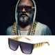 thumbnail image 4 of Collar y anillo de dólar de hip hop, gafas de cadena de rapero, 4 of 4