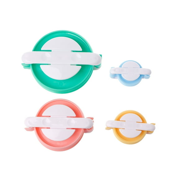 Tizuqe 4 Sizes Pompom Maker Fluff Ball Weaver Needle Knitting Wool DIY Tool Craft Set