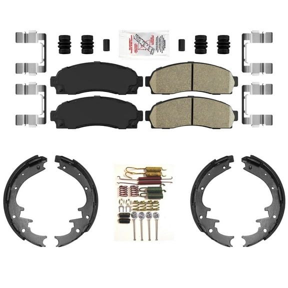 For Ford Ranger 4x4 4 Wheel Drive 2003-2009 Disc Brake Pads 10' Rear Brake Shoe