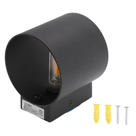 

2024 LED Cylinder Up Down Wall Lamp Modern Simple 8W 3000K Aluminium Wall Lamp for Indoor Hallway Stair 85265V
