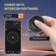 thumbnail image 3 of Wireless Bluetooth Ptt E Control Button With Adjustable Strap For Zello Ios Android Smar, 3 of 5