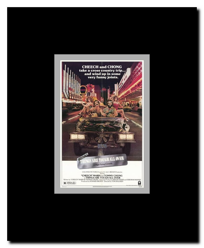 Things Are Tough All Over Framed Movie Poster Walmart Com
