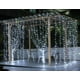 thumbnail image 3 of Cortina de luces LED de 300 luces, ideal para bodas, jardines, balcones y fiestas, para uso en interiores y exteriores, 3 x 3 m, 3 of 7