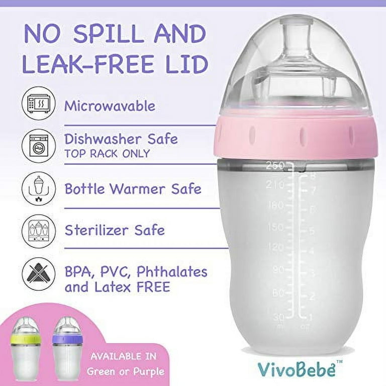 The Flexy Silicone Baby Bottle - BPA-Free, Anti-Colic, Easy to