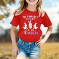 thumbnail image 2 of Aihuaihua Easter Shirts for Boys Girls Cute Bunny Tshirt Short Sleeve Kids Holiday Top for Easter Egg , Party, Casual Daily Clothes, 2 of 4