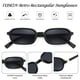 thumbnail image 5 of Gafas de sol FEISEDY Retro Rectangulares para Mujer y Hombre B0282, 5 of 7