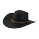 thumbnail image 2 of Sombrero vaquero occidental Salvador para hombre y mujer sombrero para El sol negro, 2 of 9