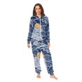 thumbnail image 2 of FORMRS Onesies Pajama for Adults Unisex Hoodie Winter Jumpsuit One Piece Sleepwear, Sizes S-2XL, Blue Night Sky, 2 of 7