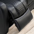 thumbnail image 4 of Cosmic Homes Canapé Inclinable Double Puissance Noir, Table Basse avec Porte-Gobelets, 4 of 8
