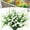 White, variant on Outdoor Artificial Flowers Outdoor Artificial Flowers Outdoor Artificial Flowers Realistic Indoor Or Outdoor Decoration Artificial Flowers (2 Bunches)