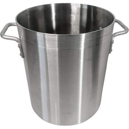 Update International 20-Quart Aluminum Stock Pot - 12.25" Dia