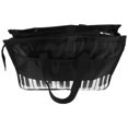 thumbnail image 1 of Mobutofu 1Pcs Support de Musique Noir pour Professionnels Sac à Bandoulière Notes de Musique, 1 of 4