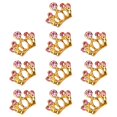 thumbnail image 2 of Tnobhg 10Pcs Golden Crown Rhinestone Nail Art Charms Dazzling Ins Style Manicure Craft Accessories for Nails Jewelry, 2 of 8