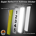 thumbnail image 3 of Customized Mailbox Address Numbers Stickers for Outside, 911 Emergency Super Reflective Vertical Home/Office/Apartment Number/Letter Vinyl Decal (5x18", Navy), 3 of 6