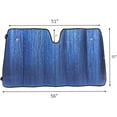 thumbnail image 2 of Covered Living Plasma Finish Car Windshield Sun Shade fits Small to Mid Size Car, 2 of 7