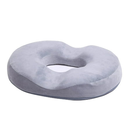 

Uanit Donut Pillow Coccyx Seat Cushion for Tailbone Pain Relief Back Hip Pain Hemorrhoids Post Surgery Postpartum Pregnancy Office Desk Chair Wheelchair Travel Medium Firmness Supports