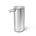 thumbnail image 1 of Simplehuman 9 oz. Touch-Free Automatic Rechargeable Sensor Soap Dispenser, Brushed Stainless Steel, 1 of 6