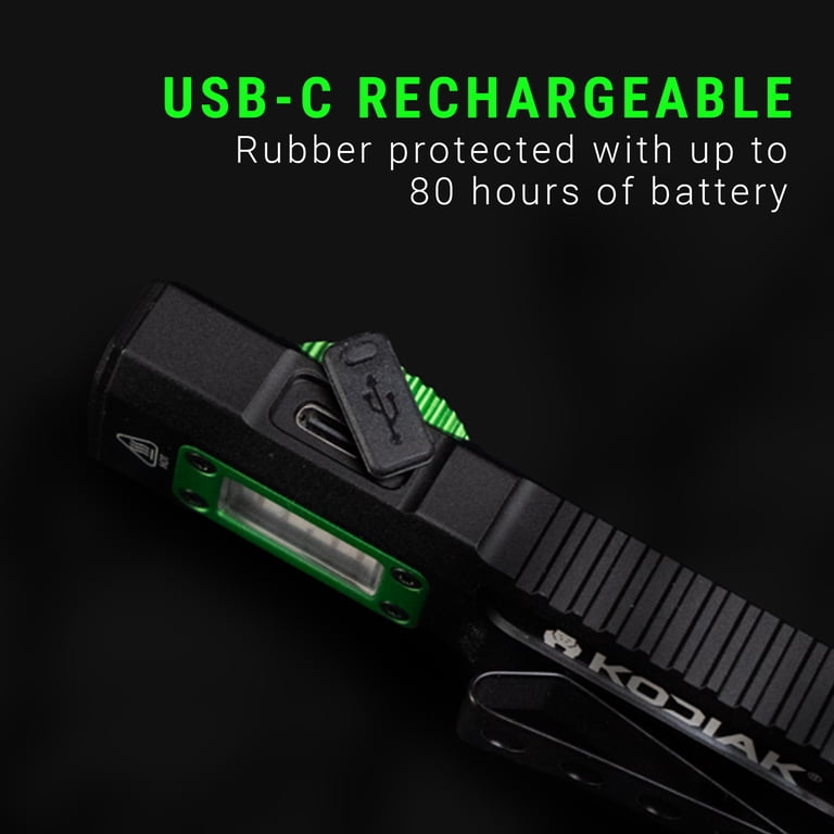 Kodiak Krux 1200-Lumen LED Work Light, USB-C Rechargeable Portable