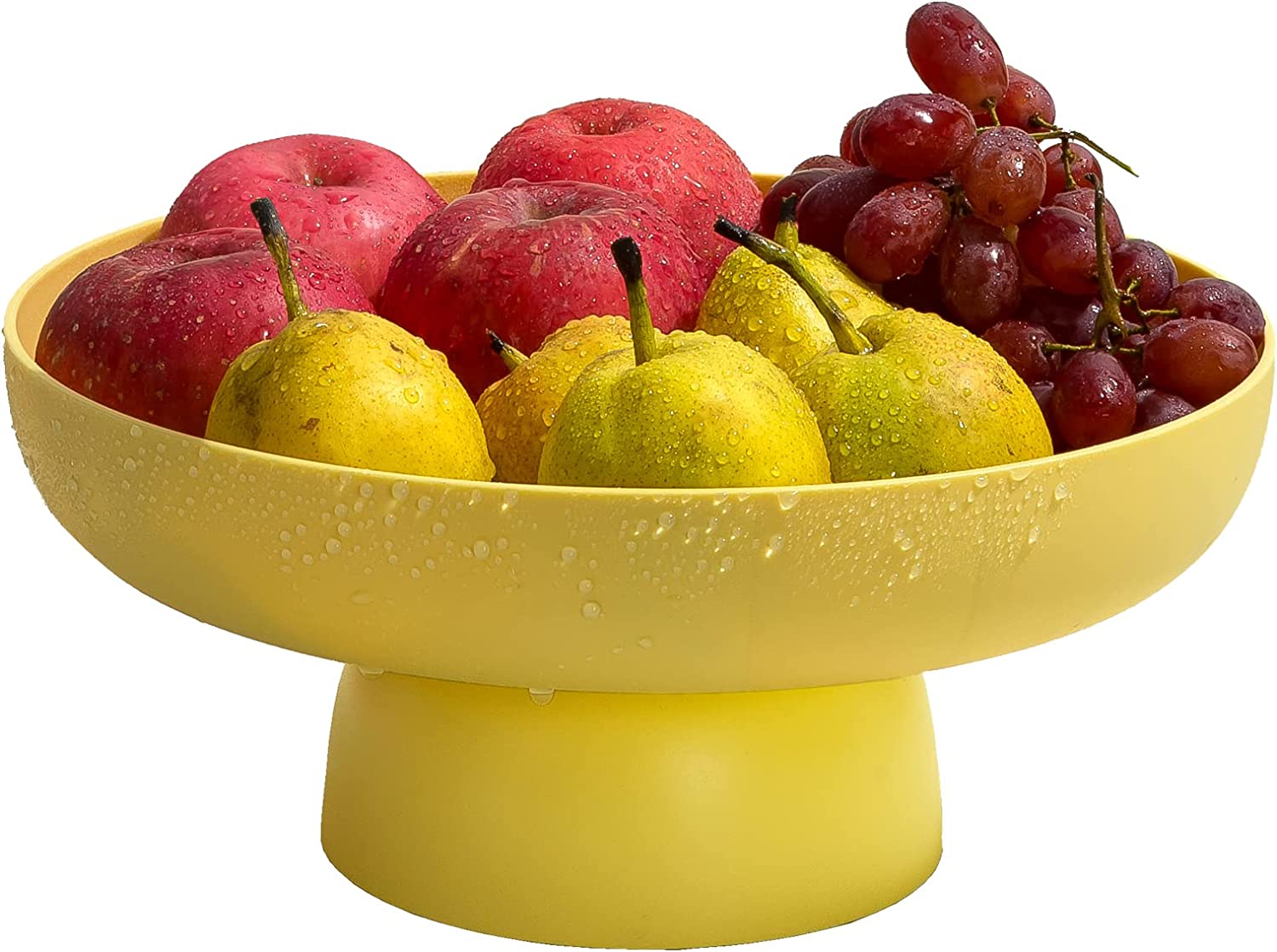 Homgreen Fruit tray fruit plate plastic filter vegetable basket footed