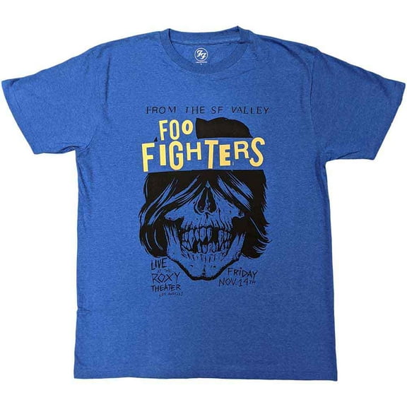 Foo Fighters Unisex T-Shirt: Roxy Flyer