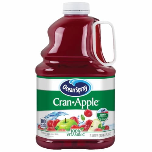 2X-Ocean Spray Cran-Apple Juice - 3 L