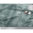 thumbnail image 2 of Soimoi Crepe Silk Fabric Aztec Southwestern Print Sewing Fabric Yard 42 Inch Wide, 2 of 3