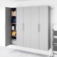 thumbnail image 4 of Prepac Black HangUps Work Storage Cabinet Set R - 3pc, 4 of 9