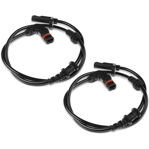 A-Premium ABS Wheel Speed Sensor Compatible with Mercedes-Benz Models - C250 2012-2015, C300 2012-2014, C350 2012-2015 - Front Driver and Passenger Side, 2-PC Set, Replace# 0009051304, 0986594548