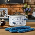thumbnail image 2 of VQ Laura Ashley Slow Cooker 3.5L, China Rose, 2 of 7