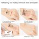 thumbnail image 4 of Aceite Bálsamo Desmaquillante | Hilo de nieve Crema suave transparente | Limpiador facial suave para maquillaje de labios obstinados en ojos rostro | Extractos de plantas suaves | Amigable para, 4 of 7