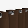 thumbnail image 6 of Tchckioa Set of 2 52x63 Inch Blackout Curtains,Privacy Protection Window Drapes for Living Room,Grommet Top,Brown, 6 of 6