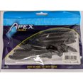 thumbnail image 1 of Apex Ap-RTW-BGF Ver à queue de ruban, flocon d'or noir, 7 pouces, paquet de 10, 1 of 1
