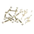 thumbnail image 3 of AMLESO 100 Pieces Heavy Duty Hanger Hanging Picture Photo Mirror Hanger Hook with, 3 of 8