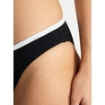 thumbnail image 4 of Time and Tru Women's Tropez Binded Bikini Bottoms, Sizes XS-XL, 4 of 5