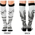 thumbnail image 2 of FREEAMG Swan Compression Socks for Women and Men, 1 Pair, 2 of 7