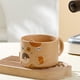 thumbnail image 4 of Naiovety Juego de tazas apilables Taza Gato Gato Tazas de café Conjunto adorable Gato Gato para tazas Juego de tazas lindas para tazas para Teteras Blanco 300ML, 4 of 6