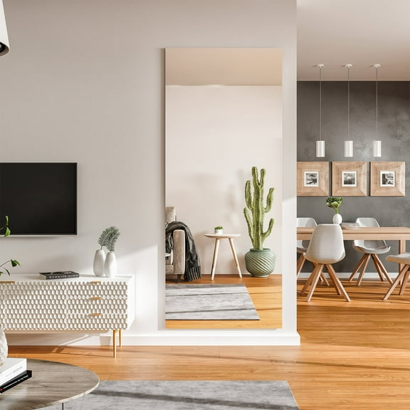 Eviva Sleek 72" Frameless Bathroom Mirror