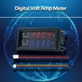thumbnail image 3 of M4430 Voltímetro digital Amperímetro Pantalla LED de 0,28 pulgadas Medidor de voltios y amperios (200 V) Ndcxsfigh Accesorios para autos y motos, 3 of 9