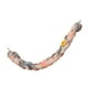 thumbnail image 1 of Percha de cuerda de pájaros, accesorios de jaula de stand de loro colgando azúcar planeando trepando cuerda trepando juguete de pie para periquitos gris rosa, 1 of 8