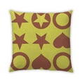 thumbnail image 1 of Ahgly Company Indoor Square Contemporary Throw Pillow, 18 inch by 18 inch, 1 of 5