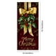 thumbnail image 3 of Linnome Christmas Door Decoration Kit - Santa Claus Themed Hanging Cloth with Border Stickers for Festive Entryways, 3 of 6