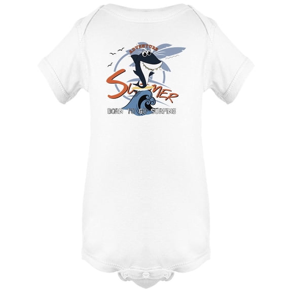 Shark Surfer Bodysuit Infant -Image by Shutterstock,  24 Months