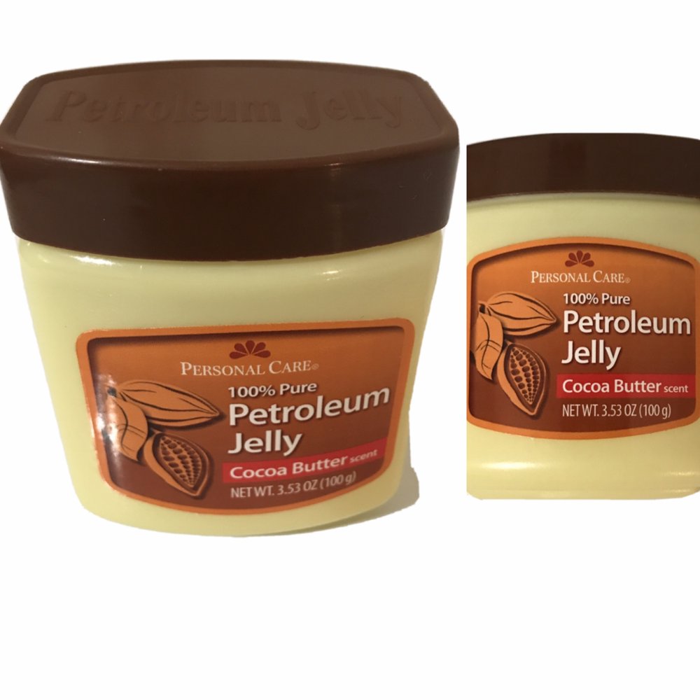 Cocoa Butter Scented Petroleum Jelly, 3.5 oz. Jars Each ( 2 jars