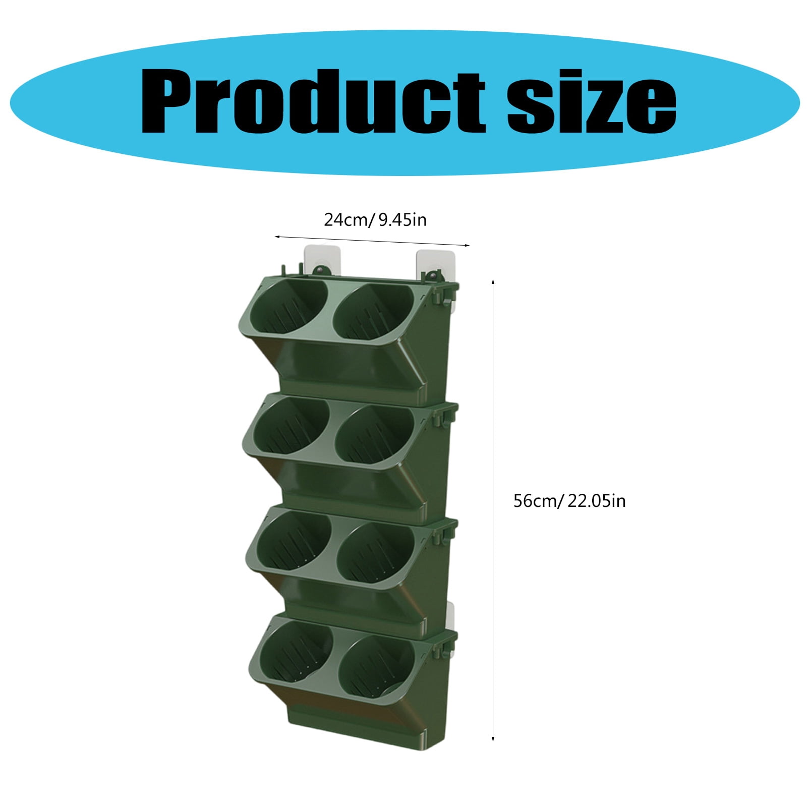 Creative SelfWatering Wall Planter for Small Spaces and Balcony Gardening Effective Planting Pots for Balcony